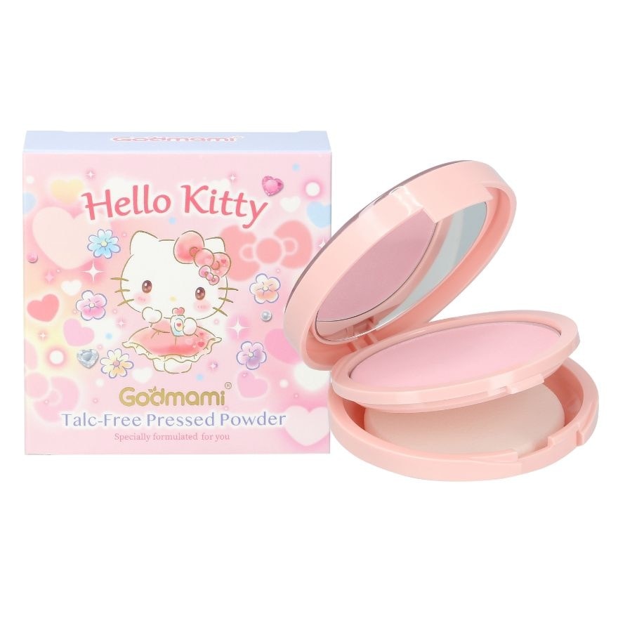Godmami Talc-Free Pressed Powder 10g. 02 Sakura Blossom
