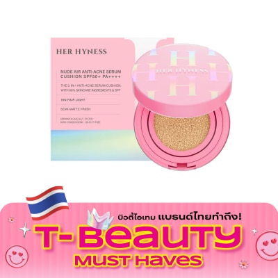 Her Hyness Her Hyness Nude Air Anti Acne Serum Cushion SPF50+ PA++++ 19N Fair Light 12g. + Refil image