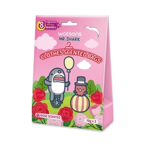 Watsons Clothes Scented Bags - Rose Scented 10g x 3bags (Mr. Shark)