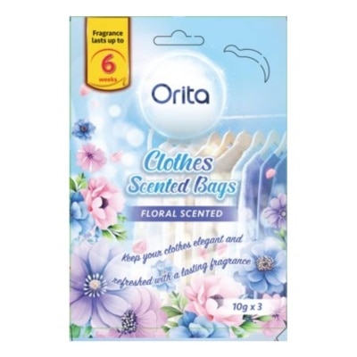 Orita Orita Clothes Scented Bags Floral Scented 10g x 3bags.