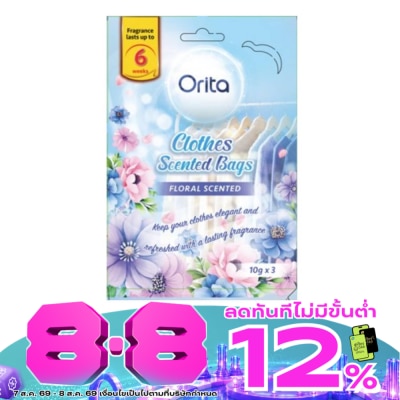 Orita - Orita Clothes Scented Bags Floral Scented 10g x 3bags. image