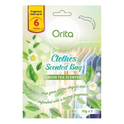 Orita Orita Clothes Scented Bags Green Tea Scented 10g x 3bags.