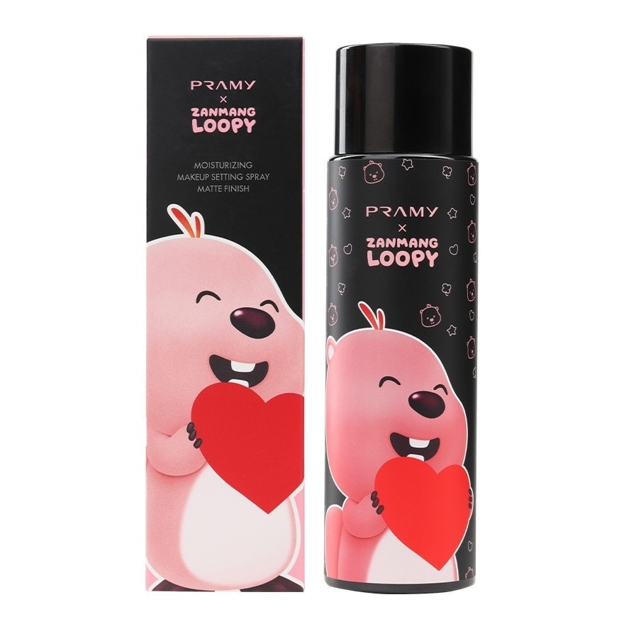 Pramy Pramy Zanmang Loopy Moisturizing Makeup Setting Spray Matte Finish 100ml.