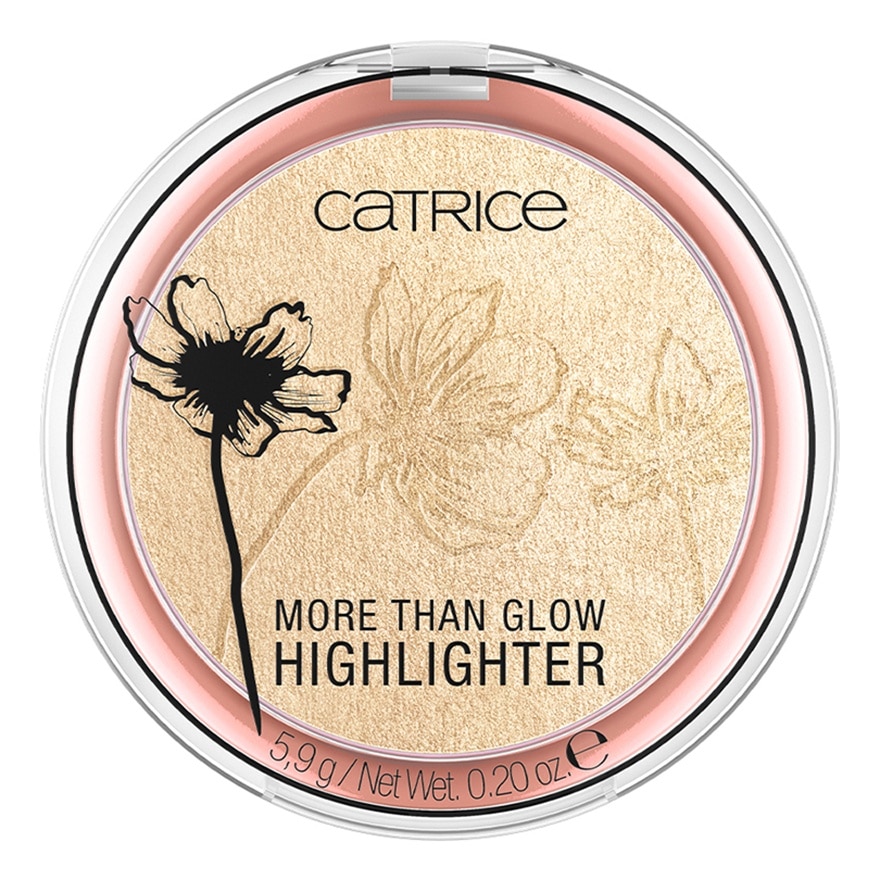 Catrice คาทริซ มอร์ แดน โกลว์ ไฮไลท์เตอร์ 5.9ก. 010 อัลติเมต เพล็ทตินั่ม แกลซ