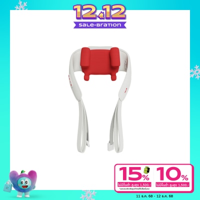 Fuli ฟูลิ เครื่องนวดคอ บ่า ไหล่ ไฟฟ้า สีแดง 1ชิ้น (SD)