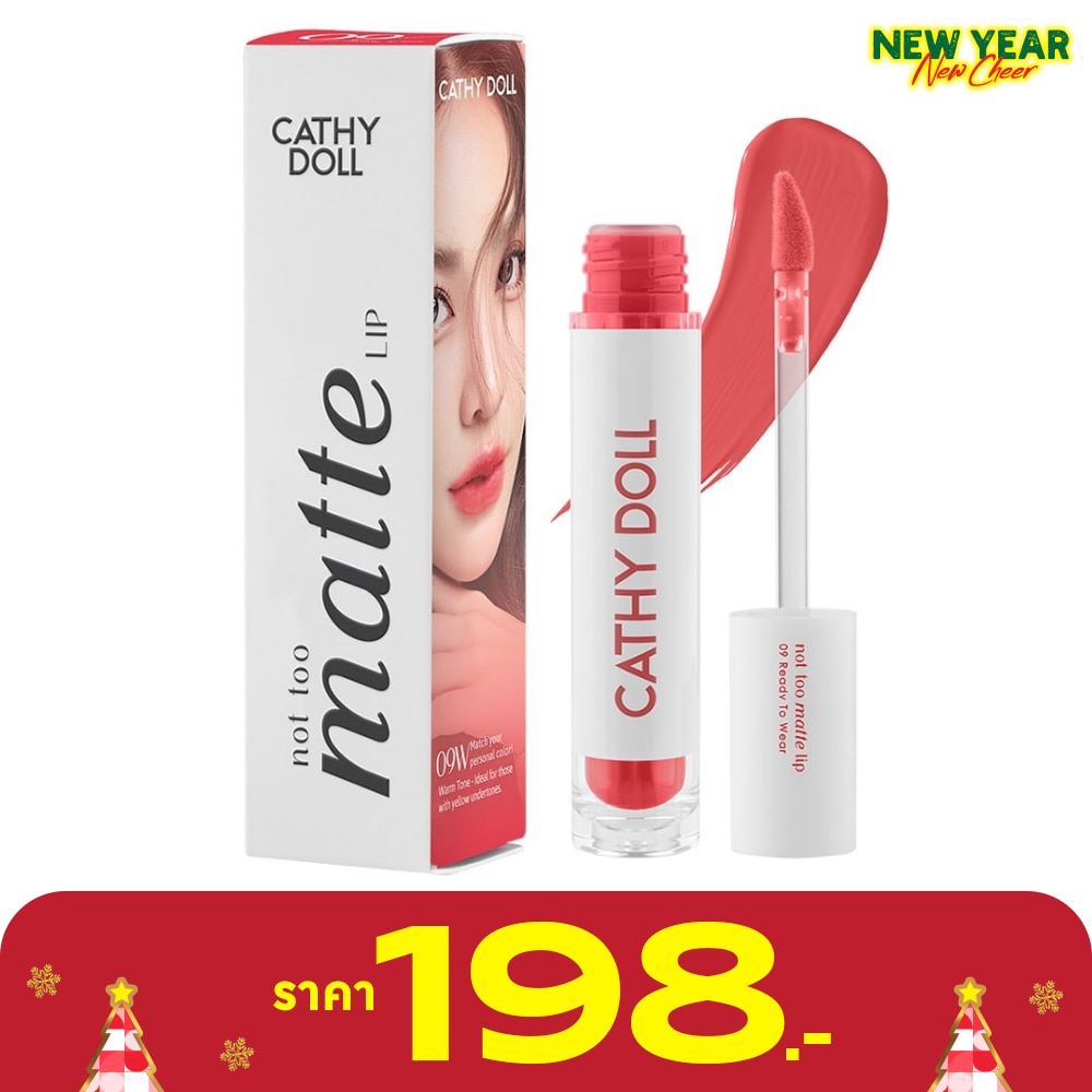 Cathy Doll Not Too Matte Lip 2.9g. 09 Ready To Wear