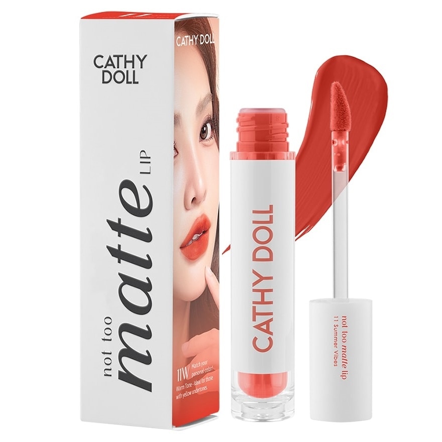 Cathy Doll Not Too Matte Lip 2.9g. 11 Summer Vibes