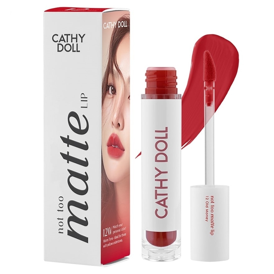 Cathy Doll Not Too Matte Lip 2.9g. 12 Old Money