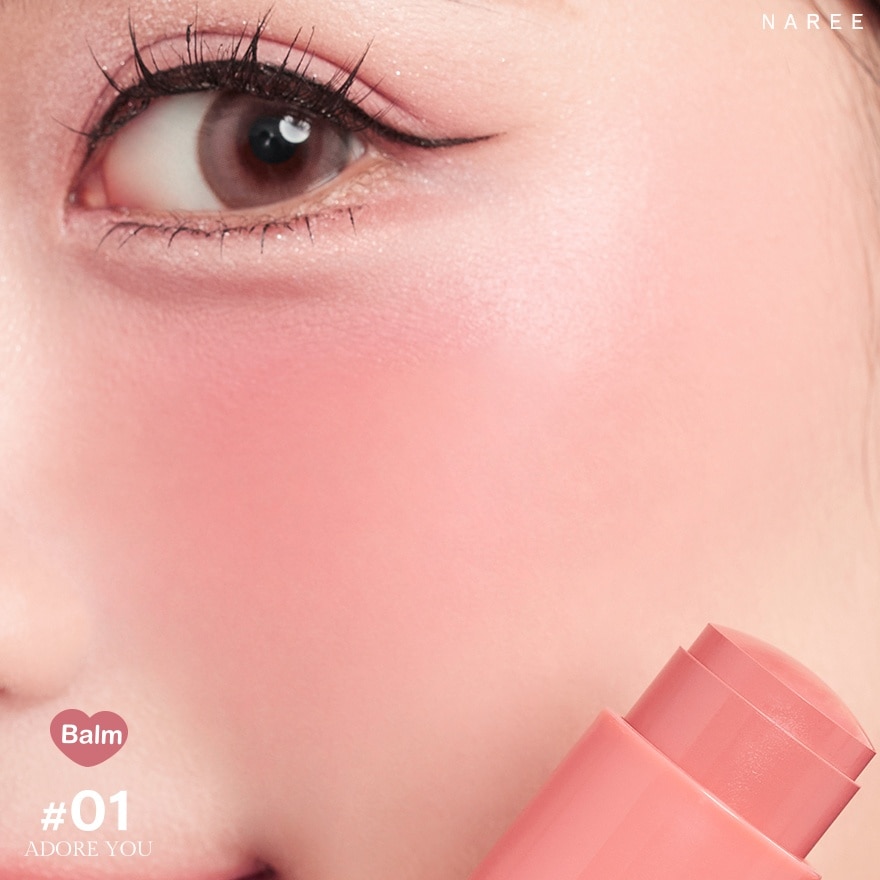 Naree Fantastic Blush Stick Balm 9g. 01 Adore You