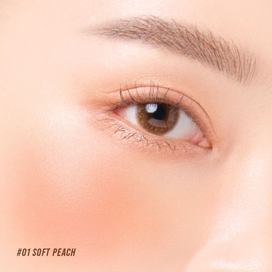 Merrezca Cushion Blusher 3g. 01 Soft Peach