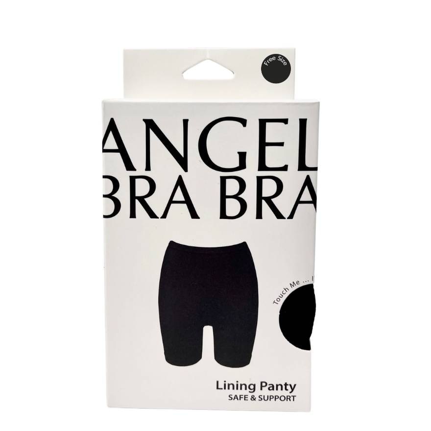 Angel Bra Bra Lining Panty 1pcs. Black