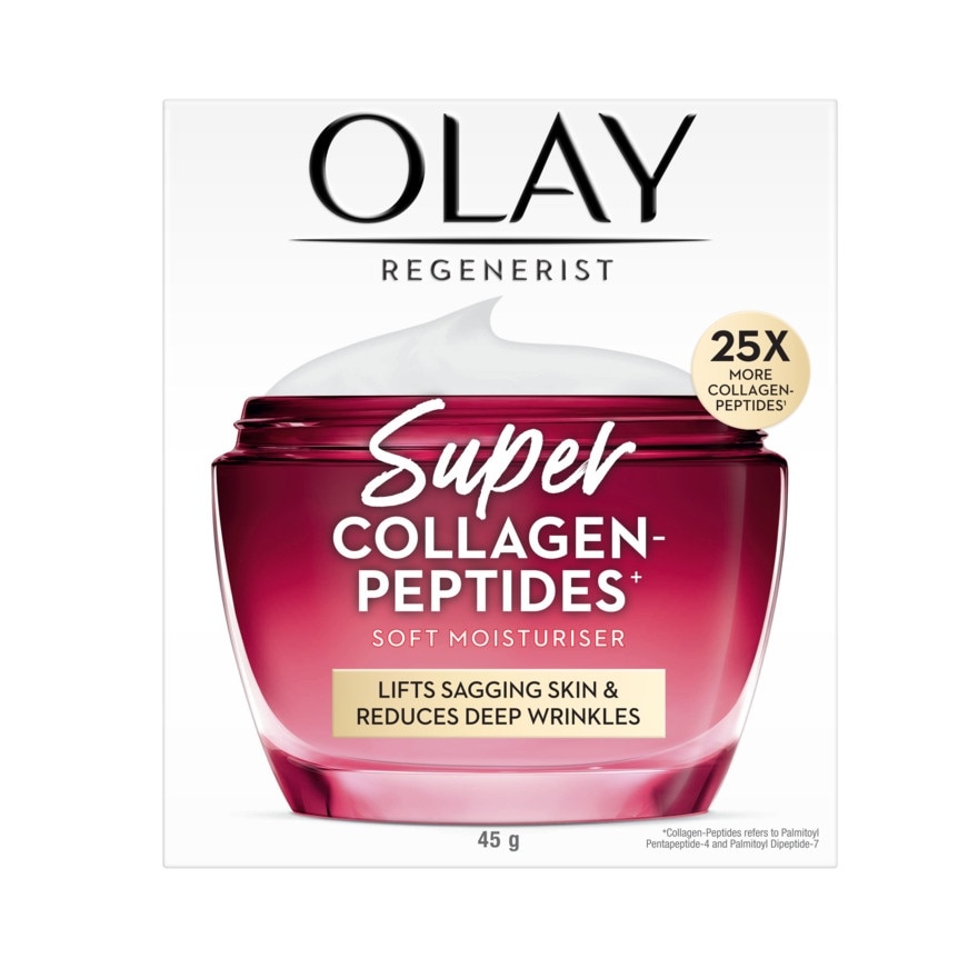 Olay Olay Regenerist Super Collagen Peptides Soft Moisturiser 45 G.