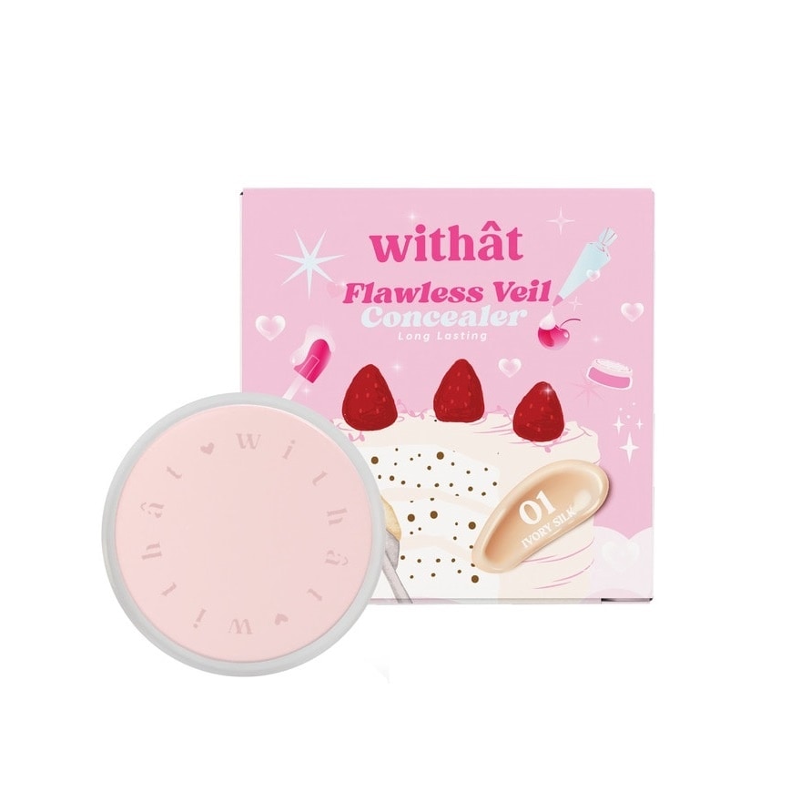 Withat Flawless Veil Concealer 5g. 01 Ivory Silk