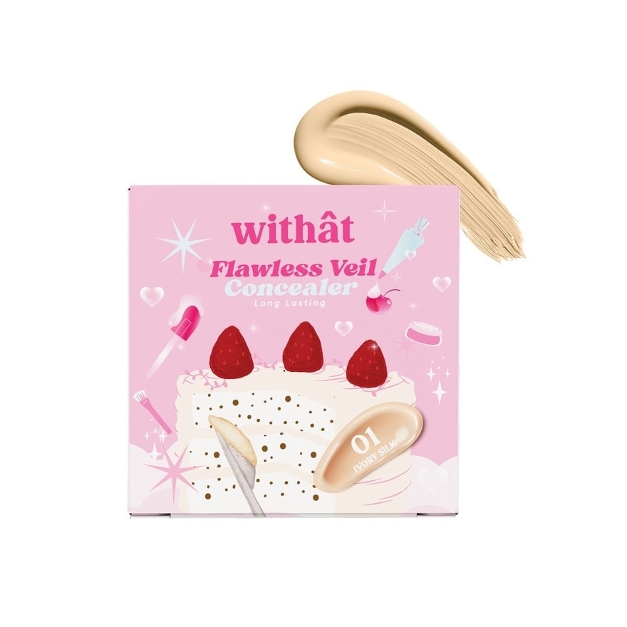 Withat Flawless Veil Concealer 5g. 01 Ivory Silk