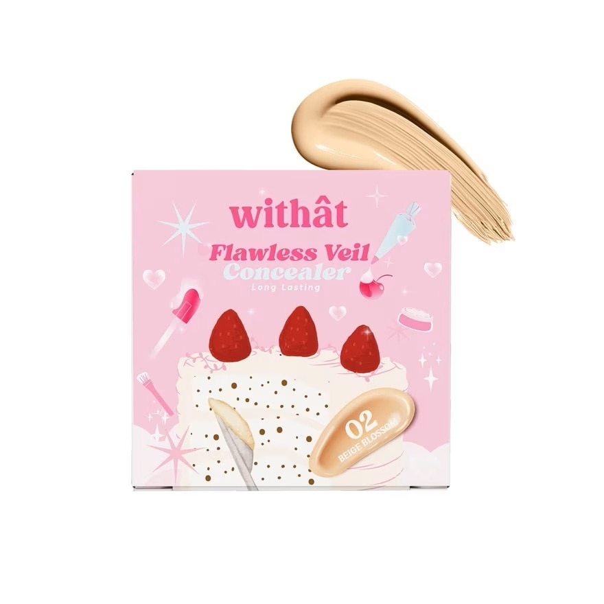 Withat Flawless Veil Concealer 5g. 02 Beige Blossom