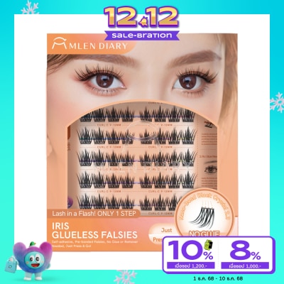 Mlen Diary Mlen Diary Glueless Falsies Eyelashes 7Rows Iris