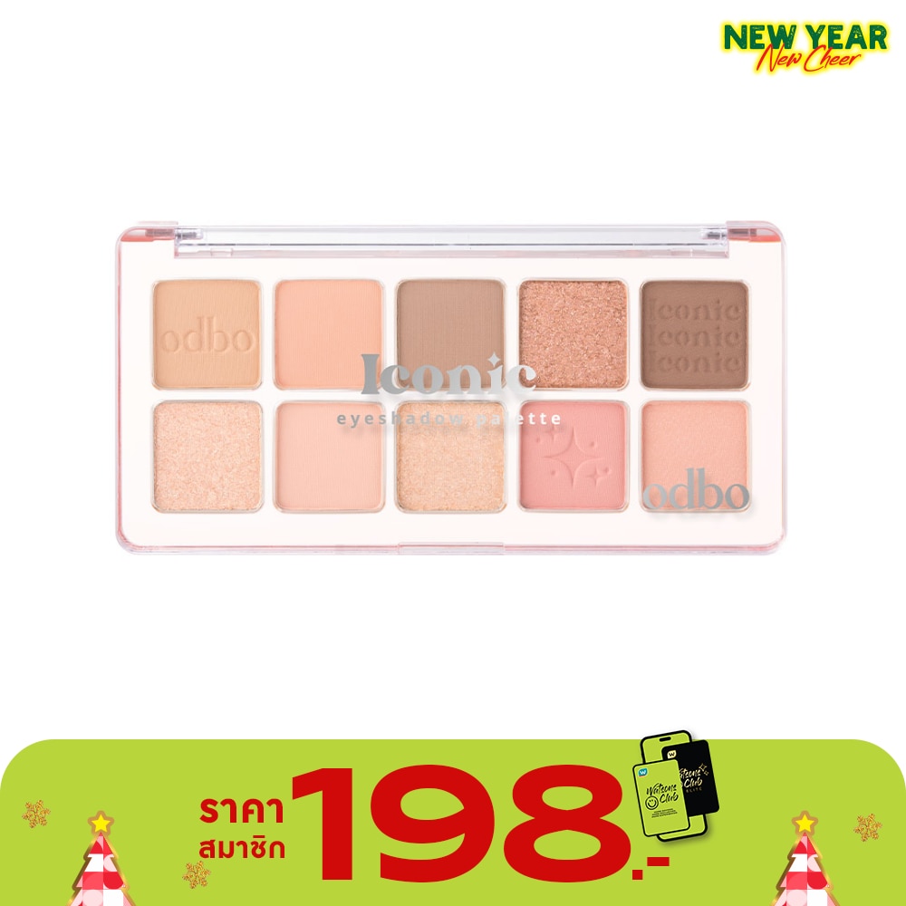 ODBO H_#Odbo Iconic Eyeshadow Palette 7g 02