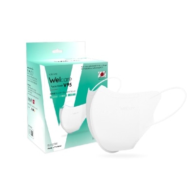 Welcare หน้ากากอนามัยเวลแคร์ 3 ชั้น รุ่น V95 (30ชิ้น/กล่อง)