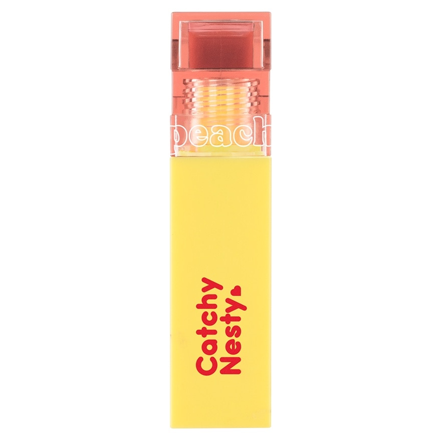 Catchy Nesty Look Choop Lip Glaze 3.5g. 1 Peach