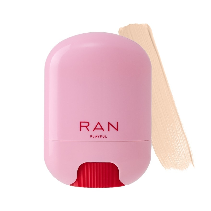 Ran รัน เพลย์ฟูล คุชชั่น สติ๊ก SPF30 PA+++ 15ก. 01 ไอวอรี่