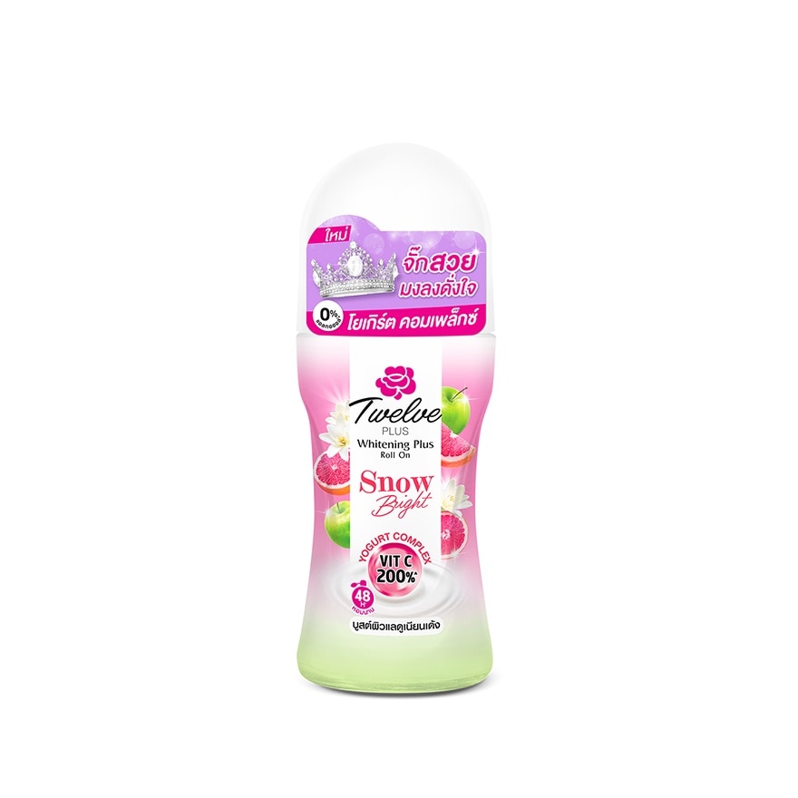 Twelve Plus Roll On Whitening Plus Snow Bright Grapefruit 40 Ml.