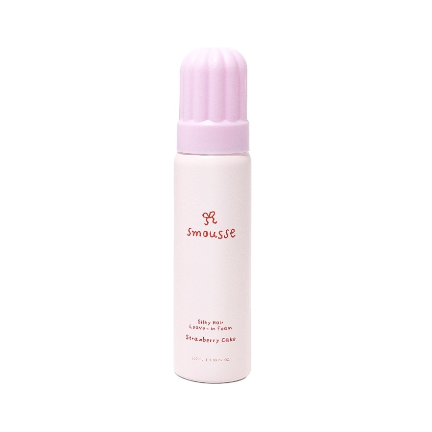 Smousse Smousse Silky Hair Leave-In Foam Strawberry Cake 100 Ml.