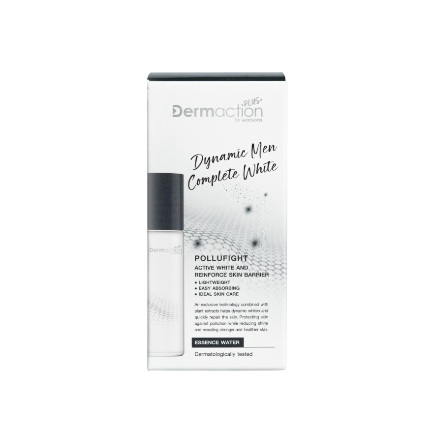 Dermaction Plus by Watsons Dynamic Men Complete White Essence Water 15ml.