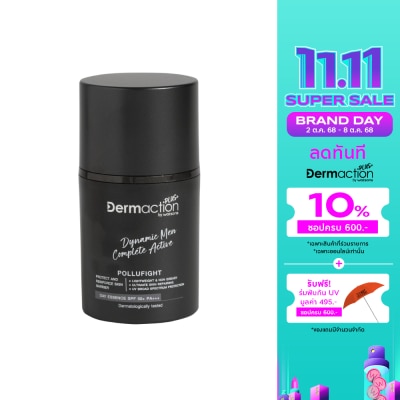 Dermaction Plus by Watsons Dynamic Men Complete Active Day Essence SPF 50+ PA+++ 50ml