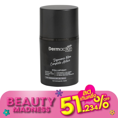 Dermaction Plus by Watsons Dynamic Men Complete Active Day Essence SPF 50+ PA+++ 50ml
