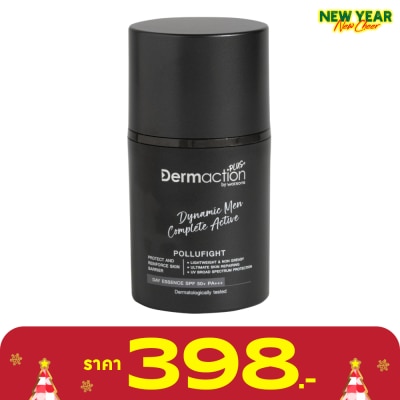 Dermaction Plus by Watsons Dynamic Men Complete Active Day Essence SPF 50+ PA+++ 50ml