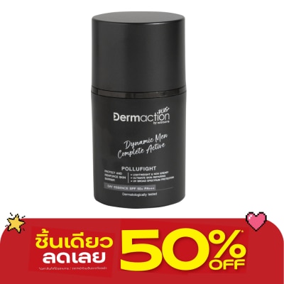 Dermaction Plus by Watsons - Dynamic Men Complete Active Day Essence SPF 50+ PA+++ 50ml image