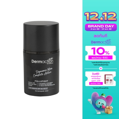 Dermaction Plus by Watsons Dynamic Men Complete Active Day Essence SPF 50+ PA+++ 50ml