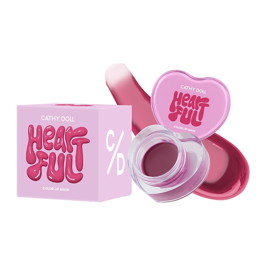 Cathy Doll Heartful Color Lip Mask 7g. 02 Sugar Plum