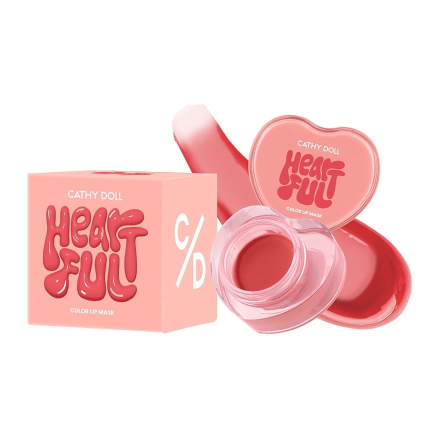 Cathy Doll Heartful Color Lip Mask 7g. 05 Dewy Fig