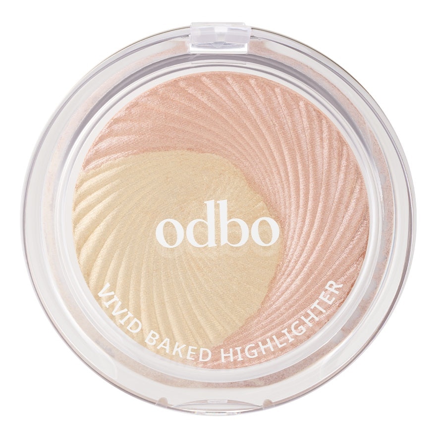 ODBO Odbo Vivid Baked Highlighter 7.5g. 03 Golden Wink