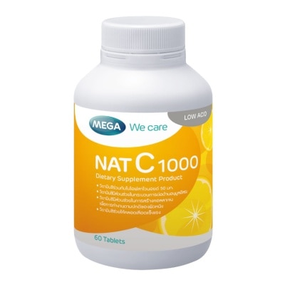 Mega Mega Nat C 1000 60 Tablets