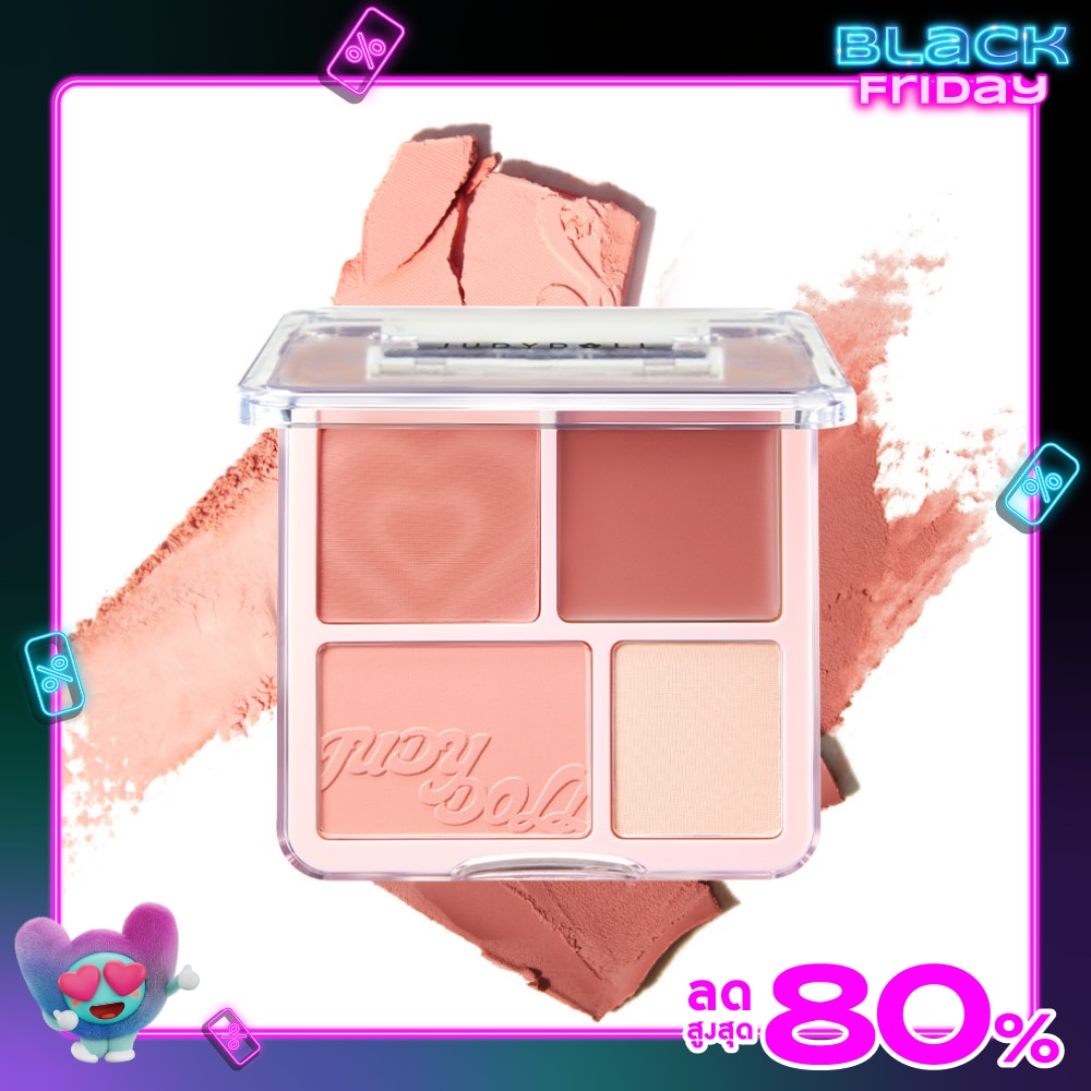 Judydoll #Judydoll Blush & Highlight Palette 01