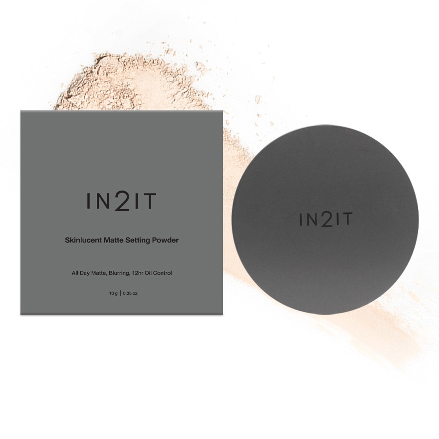 In 2 It In2It Skinlucent Matte Setting Powder 10g. 01 Natural Beige