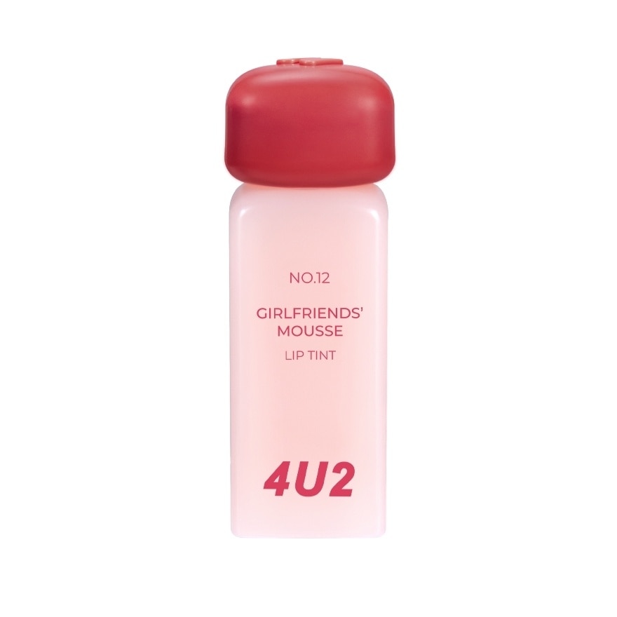 4U2 Girlfriends' Mousse Lip Tint 3g. 12 Miami Sorbet