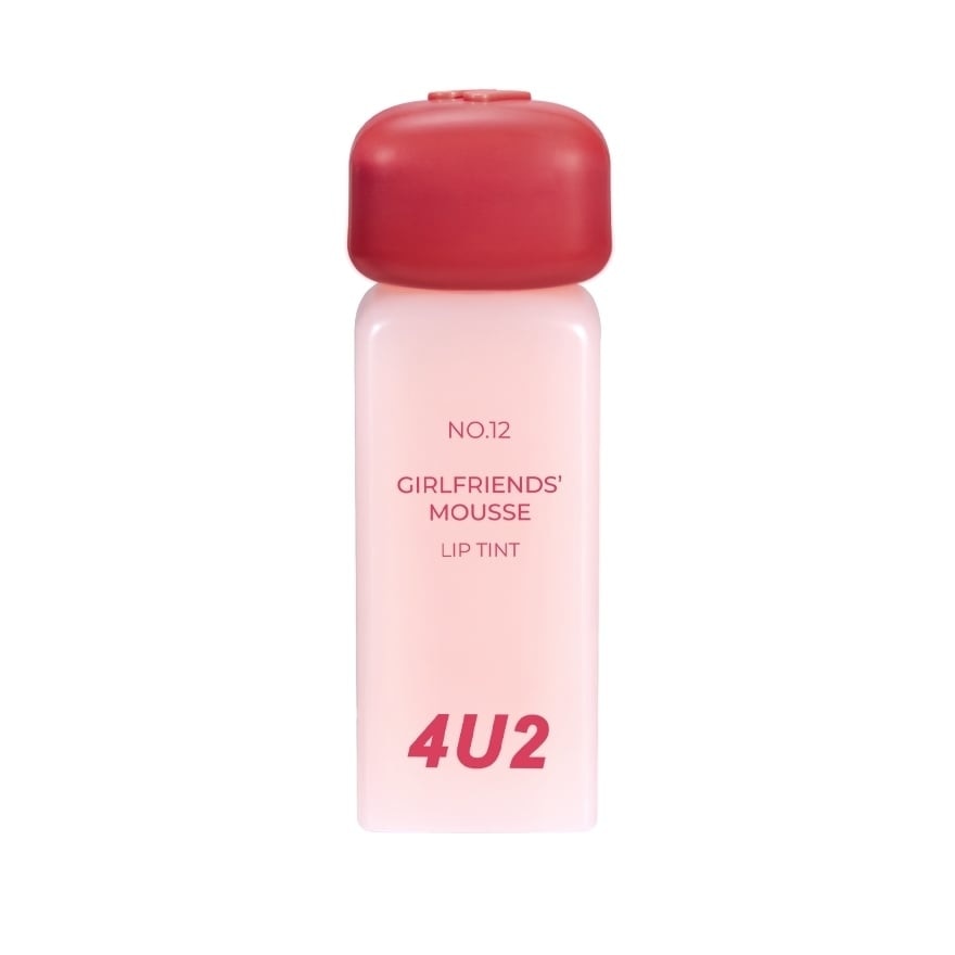 4U2 Girlfriends' Mousse Lip Tint 3g. 12 Miami Sorbet