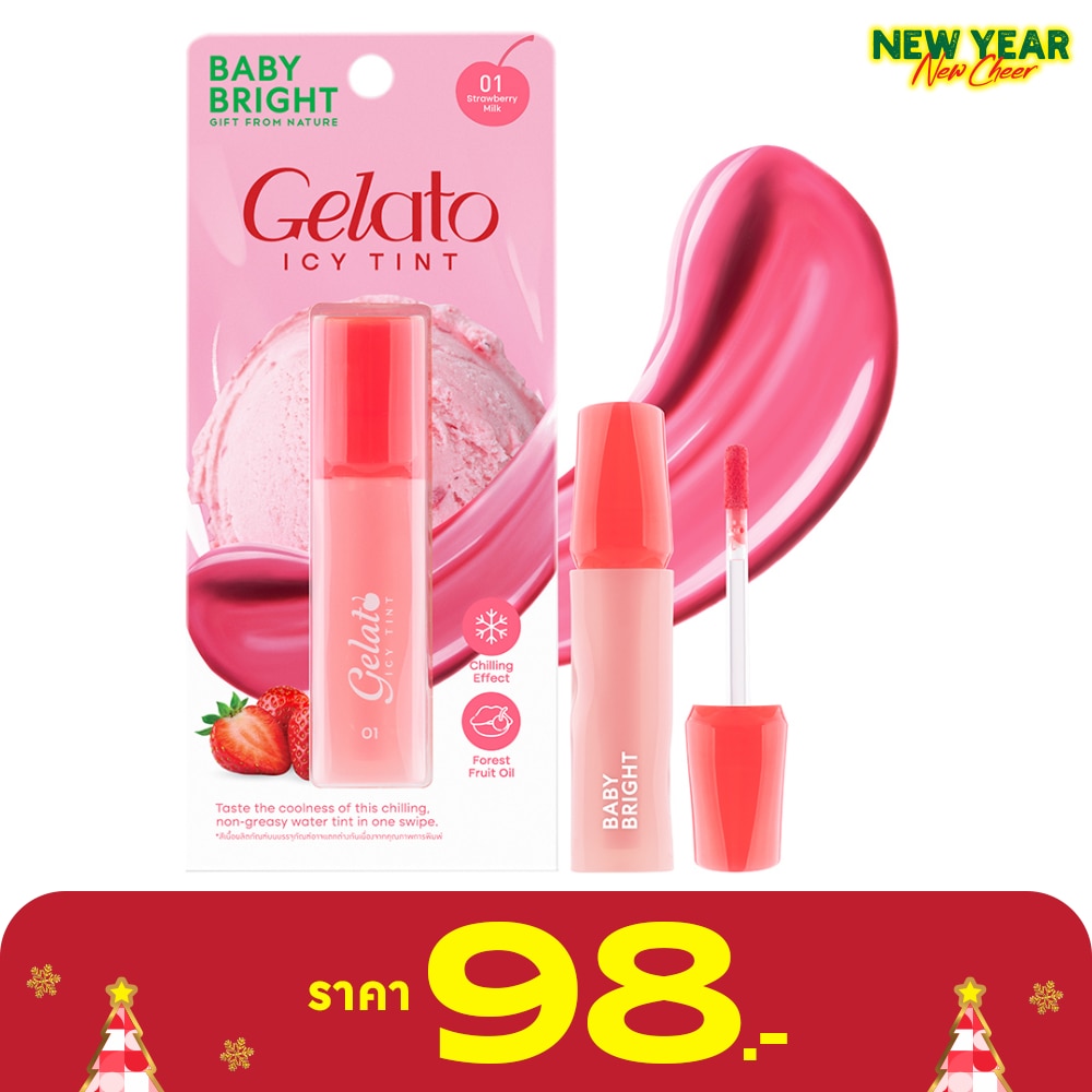 Baby Bright Baby Bright Gelato Icy Lip Tint 3g 01