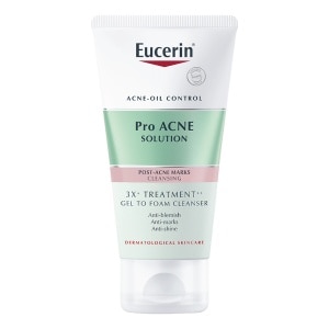 Eucerin Pro Acne Solution 3X Gel to Foam Cleanser 75 ml.