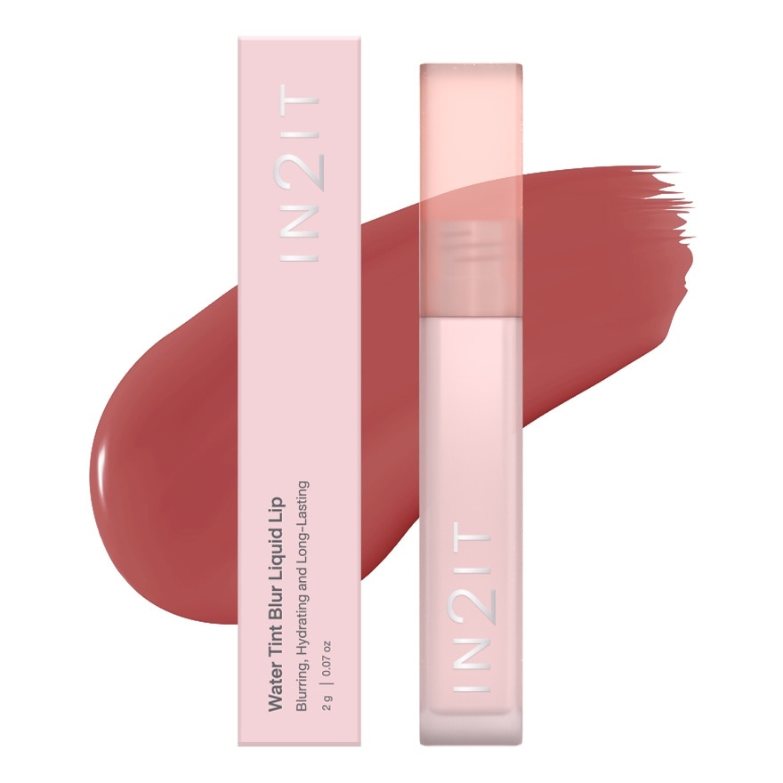 In2It Water Tint Blur Liquid Lip 2g. BLL08 Rosewood Haze