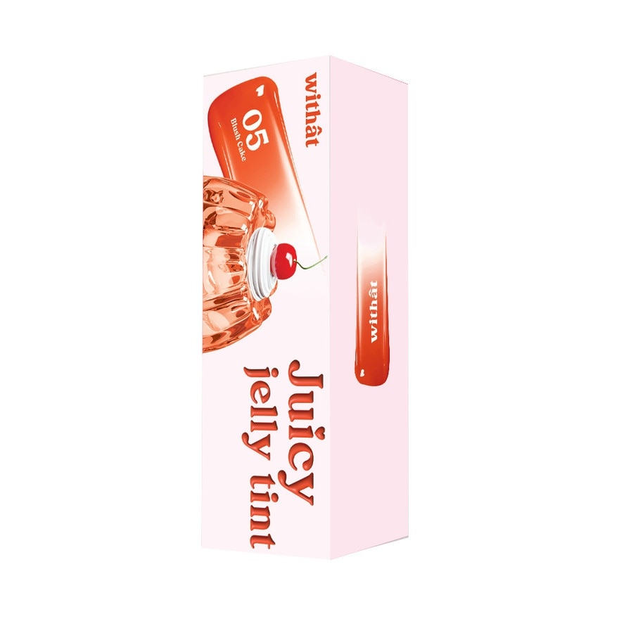 วิทแทท จุ๊ซซี่ เจลลี่ ลิป ทินท์ 4.5มล. 05 บลัช เค้ก