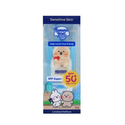 Banana Boat บานาน่า โบ๊ท อควา เซนซิทีฟ แบร์ แอนด์ แรบบิท ลิมิเต็ด อิดิชั่น SPF50+ PA++++ 50 มล.