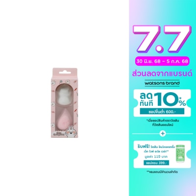 WATSONS วัตสัน Usagyuuun เซ็ตฟองน้ำแต่งน้ำ2ชิ้น. (ซื้อทางออนไลน์ไม่สามารถเลือกลายได้)