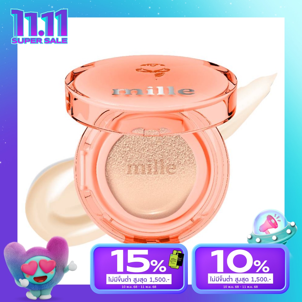 Mille Mille Perfect Glow Cushion SPF50 14g 01