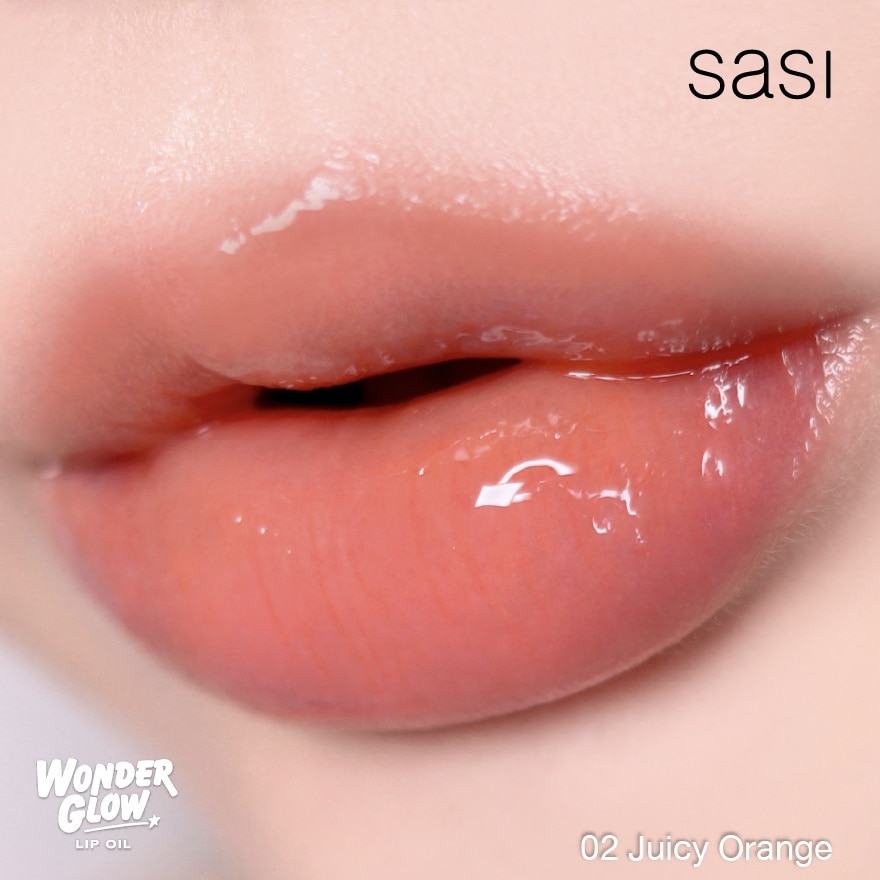 ศศิ วันเดอร์ โกลว์ ลิป ออย 4ก. 02 จูซี่ ออเร้นจ์