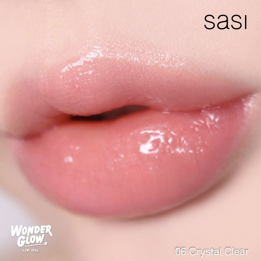 Sasi Wonder Glow Lip Oil 4g. 06 Crystal Clear