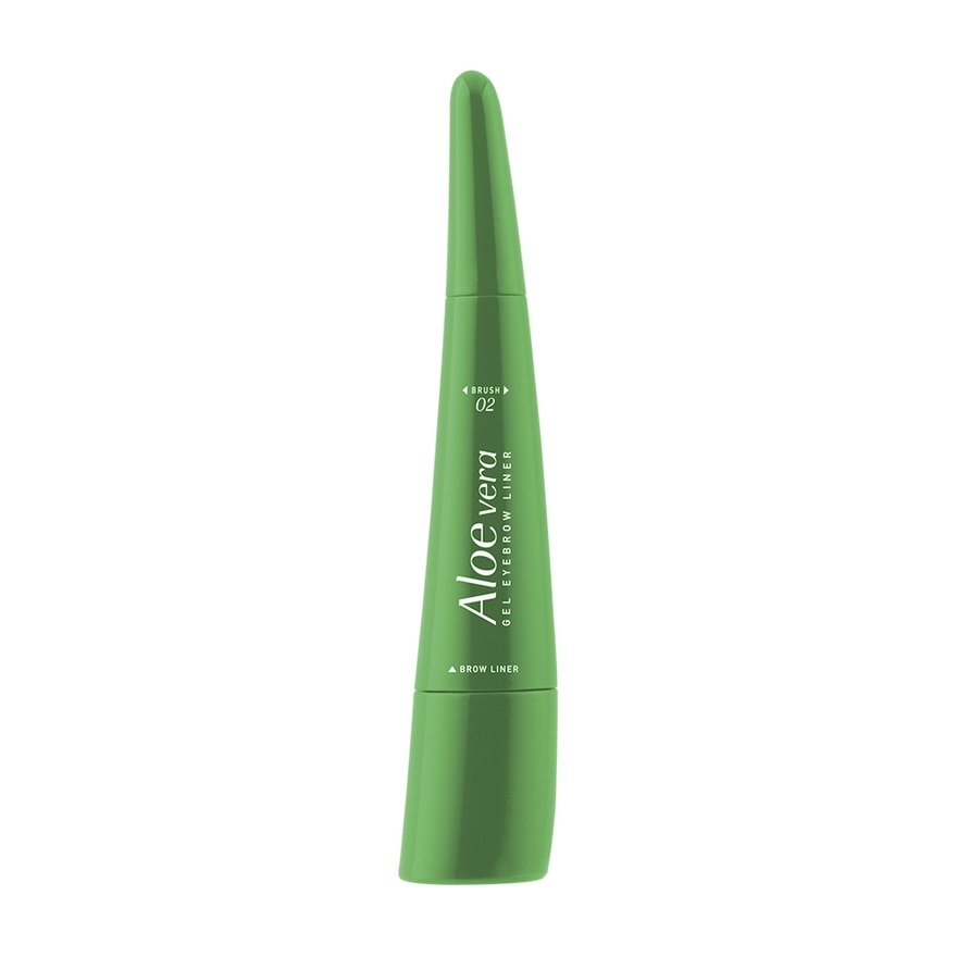 Baby Bright Aloe Vera Gel Eyebrow Liner 0.6g. 02 Dark Brown Clay